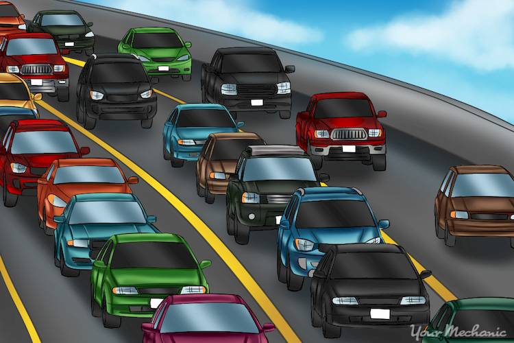 How to Safely Drive in StopandGo Traffic YourMechanic Advice